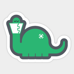 Dino-sore - Apatosaurus Sticker